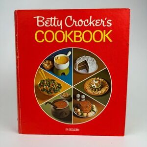 Betty Crocker's Cookbook 1977 30th Printing Vintage Red 5-Ring Binder 0307098001